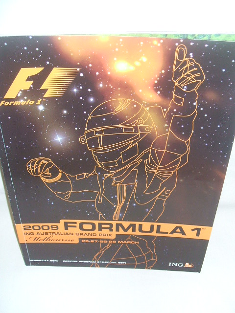 画像1: セカンドハンド品●2009 F1世界選手権　オーストラリアＧＰ公式プログラム　(状態：B）