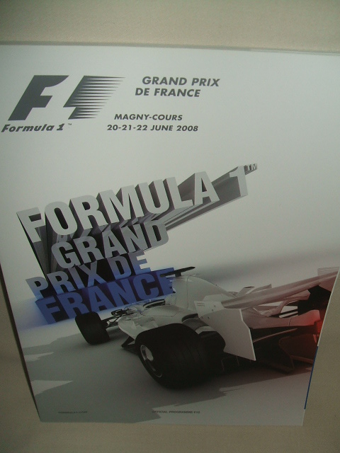 画像1: セカンドハンド品●2008 F1世界選手権 フランスGP公式プログラム　(状態：特Ａ） 