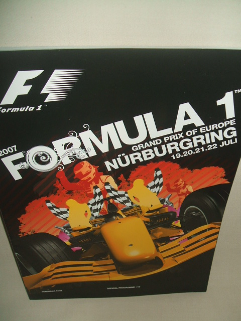 画像1: セカンドハンド品●2007 F1世界選手権 ヨーロッパGP公式プログラム　(状態：特Ａ）