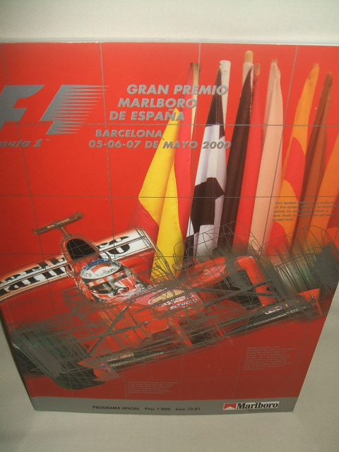 画像1: セカンドハンド品●2000 F1世界選手権 スペインGP公式プログラム　(状態：特Ａ） 