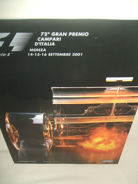 画像1: セカンドハンド品●2001 F1世界選手権 イタリアGP公式プログラム　(状態：特Ａ） 