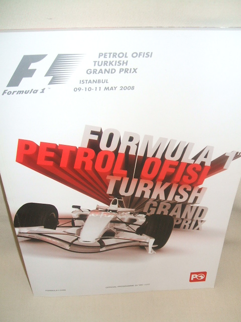 画像1: セカンドハンド品●2008 F1世界選手権 トルコGP公式プログラム　(状態：特Ａ） 
