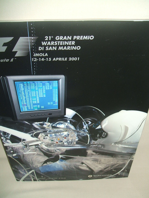 画像1: セカンドハンド品●2001 F1世界選手権 サンマリノGP公式プログラム　(状態：特Ａ）