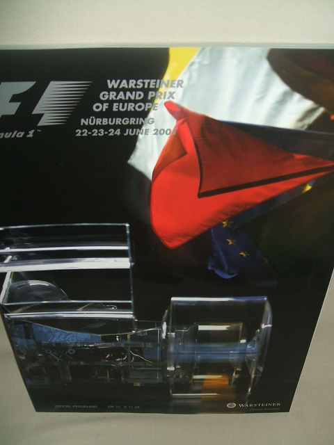 画像1: セカンドハンド品●2001 F1世界選手権 ヨーロッパGP公式プログラム　(状態：特Ａ）