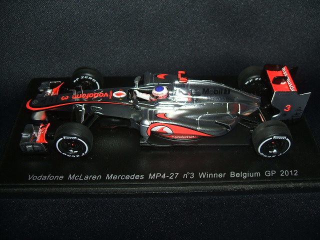 画像1: 新品正規入荷品●SPARK1/43 VODAFONE McLAREN MERCEDES MP4-27 WINNER BELGIUM GP 2012 (J.バトン） #3