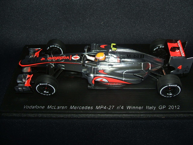 画像1: 新品正規入荷品●SPARK1/43 VODAFONE McLAREN MERCEDES MP4-27 WINNER ITALY GP 2012 (L.ハミルトン） #4