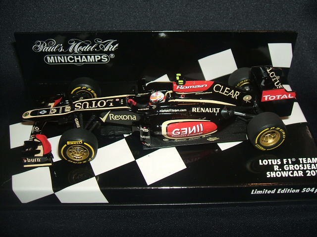 画像1: 新品正規入荷品●PMA1/43 LOTUS F1 SHOWCAR 2013 (R.グロージャン）