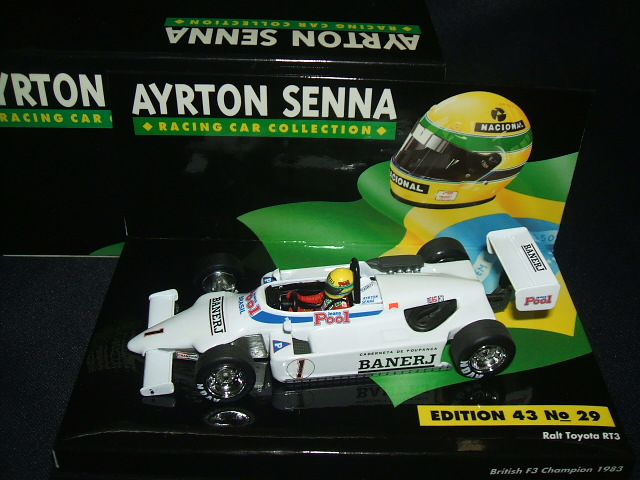 画像1: セカンドハンド品●PMA1/43 SENNA COLLECTION No29 RALT TOYOTA RT3 BRITISH F3 CHAMPION (A.セナ） 1983