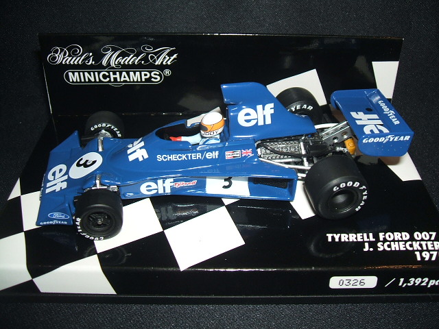 画像1: 新品正規入荷品●PMA1/43 TYRRELL FORD 007 (J.SCHECKTER) 1975