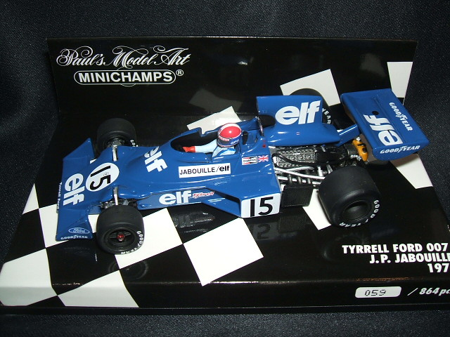 画像1: 新品正規入荷品●PMA1/43 TYRRELL FORD 007 (J.P.JABOUILLE) 1975