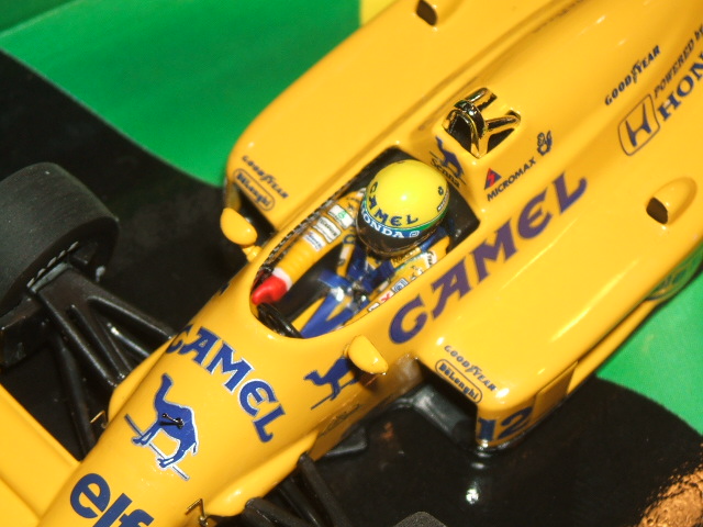 画像: セカンドハンド品●ハイグレードカスタム品●PMA1/43 LOTUS HONDA 99T (A.セナ） 1987