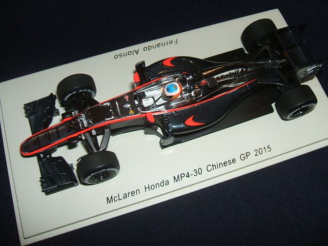 画像: 新品正規入荷品●SPARK 1/43 McLAREN HONDA MP4-30 CHINESE GP 2015 (F.アロンソ) #14