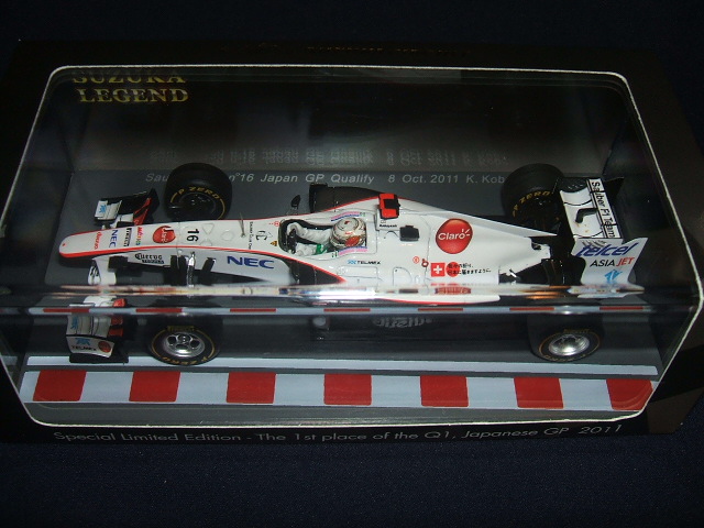 画像1: セカンドハンド品●SPARK 1/43 鈴鹿レジェンド SAUBER C30 JAPAN GP QUALIFY 2011 (小林可夢偉） #16