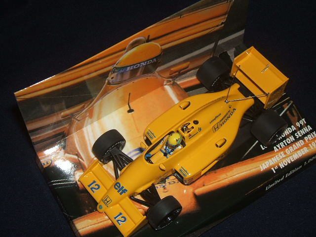 画像: 新品正規入荷品●PMA1/43 ユーロスポーツ別注 LOTUS HONDA 99T 日本GP (A.セナ）