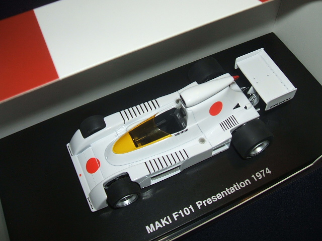 画像: 新品正規入荷品●KB特注プレミアムX 1/43 MAKI F101 PRESENTATION 1974  ノンフィギュア