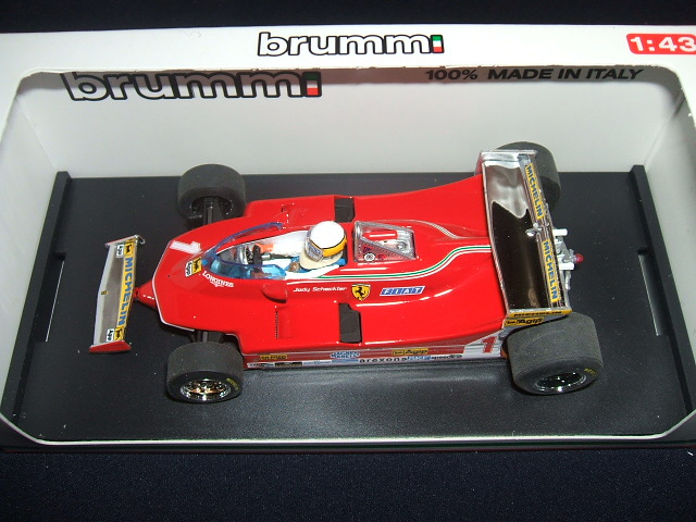 画像1: 新品正規入荷品●brumm 1/43 FERRARI 312T5 MONACO GP 1980 (J.シェクター） 