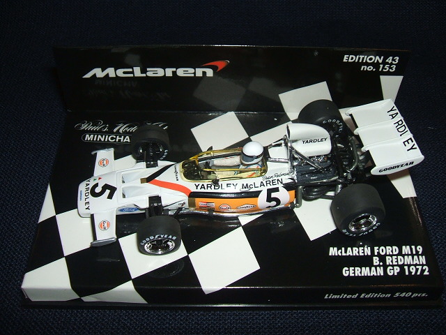 画像1: 新品正規入荷品●PMA1/43 McLAREN FORD M19 GERMAN GP 1972 (B.REDMAN)