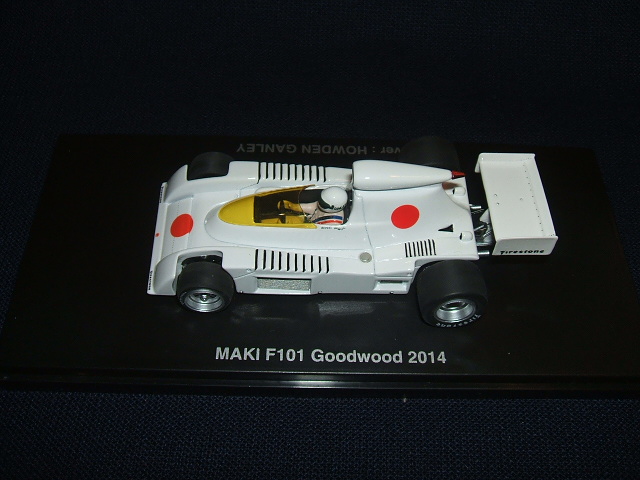 画像: 新品正規入荷品●KB特注プレミアムX 1/43 MAKI F101 GOODWOOD 2014 (H.GANLEY)