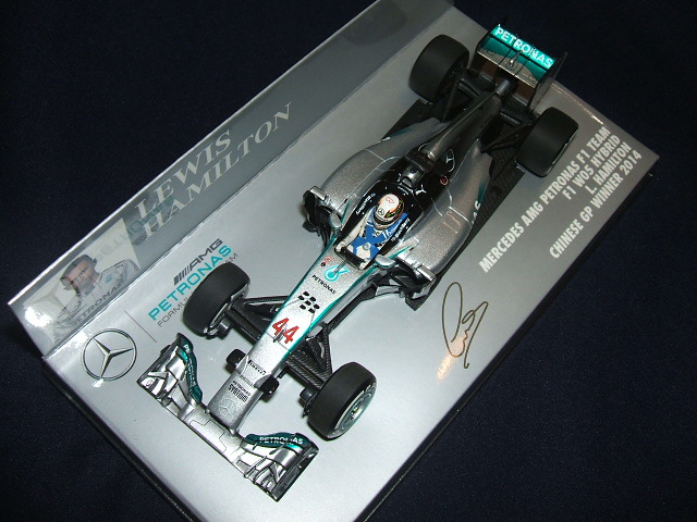 画像: 新品正規入荷品●PM1/43 MERCEDES AMG PETRONAS W05 WINNER CHINESE GP 2014 (Lハミルトン） #44