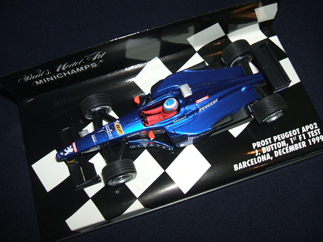 画像: 新品正規入荷品●PMA1/43 PROST PEUGEOT AP02 BARCELONA F1 1st TEST 1999 (J.バトン）