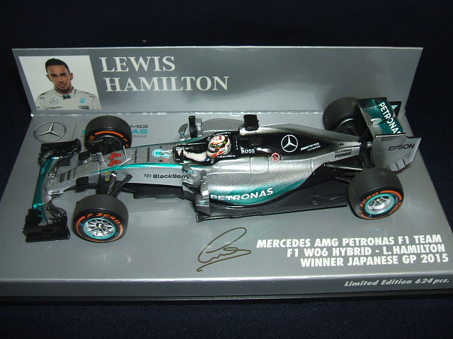 画像1: 新品正規入荷品●PMA1/43 MERCEDES AMG W06 WINNER JAPANESE GP 2015 (L.ハミルトン）#44