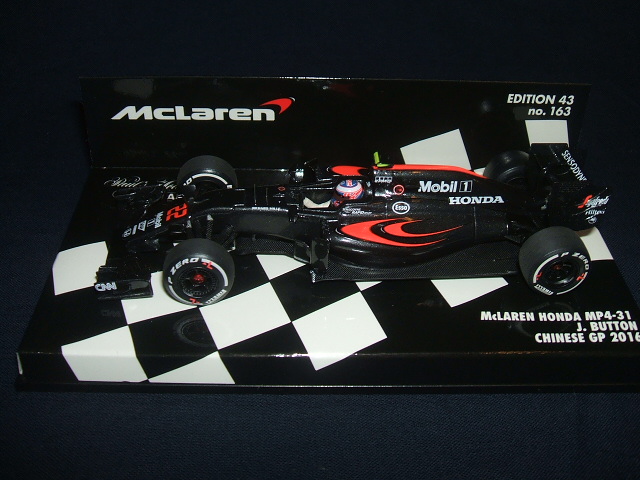 画像1: 新品正規入荷品●PMA1/43 McLAREN HONDA MP4-31 CHINESE GP 2016 (J.バトン）