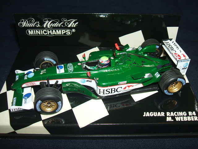 画像1: セカンドハンド品◎PMA1/43 JAGUAR RACING R4 (M.ウェーバー）