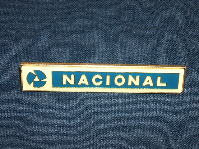 画像1: アイルトンセナ NACIONAL ロゴピンズ 