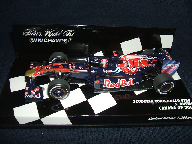 画像1: セカンドハンド品●PMA1/43 SCUDERIA TORO ROSSO STR5 CANADA GP 2010 (S.ブエミ）