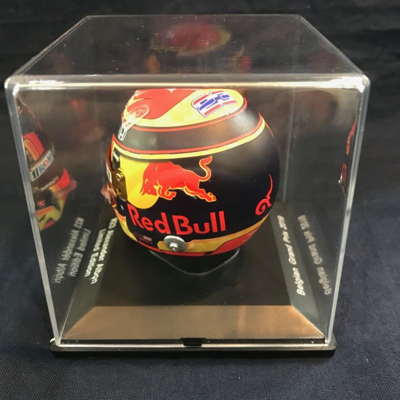 画像: 新品正規入荷品●スパーク 1/5スケール ユーロスポーツ別注 RED BULL HONDA ミニチュアヘルメット 2019  A.アルボン