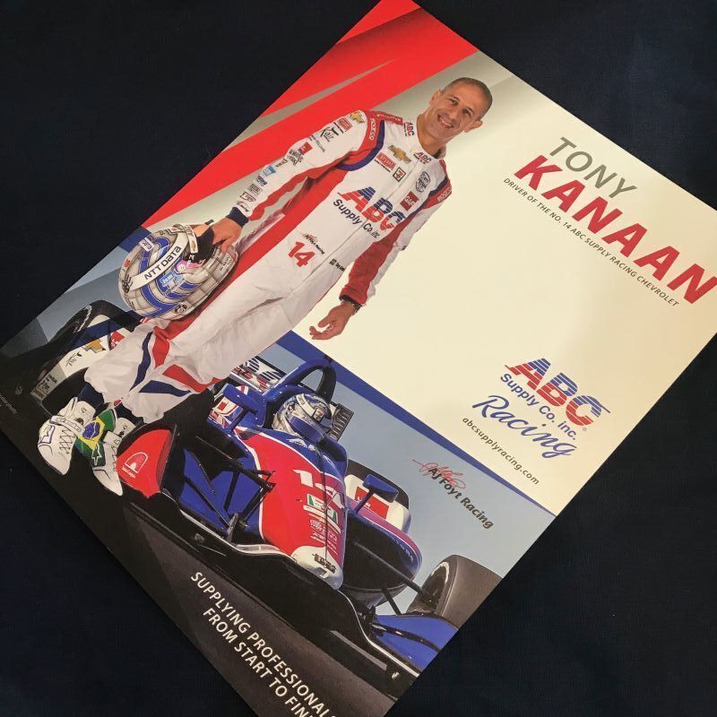 画像1: 2019 INDY TONY KANAAN ドライバーカード