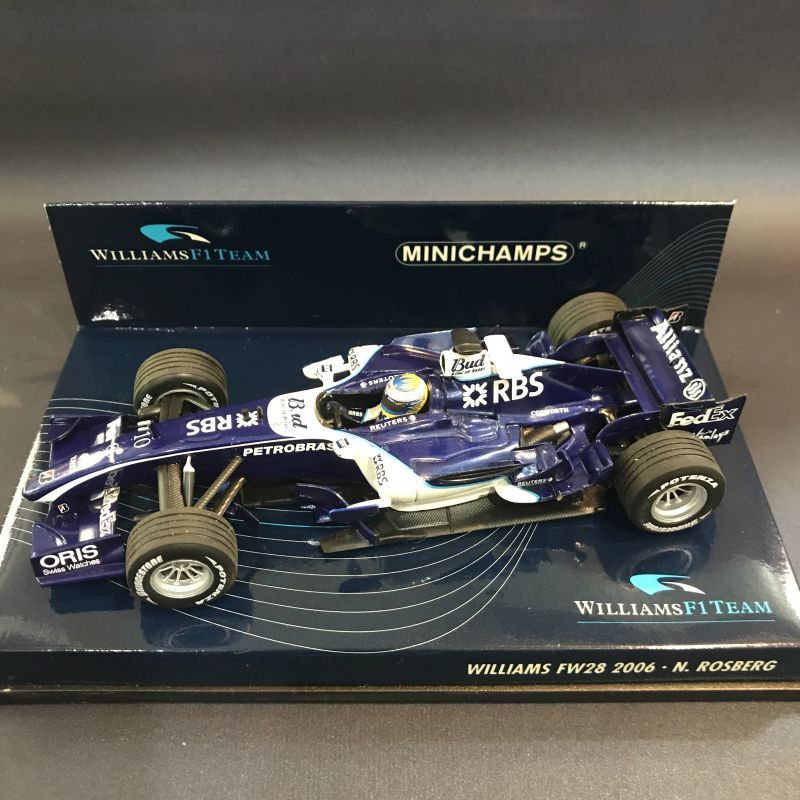 画像1: セカンドハンド品●PMA1/43 WILLIAMS FW28 2006  (N.ロズベルグ）