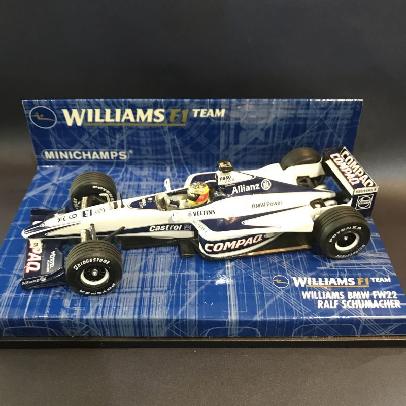 画像1: セカンドハンド品●PMA1/43 WILLIAMS F1 BMW FW22 (R.シューマッハ） 