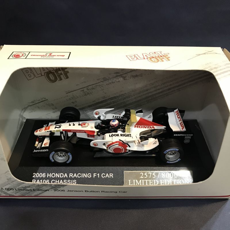 セカンドハンド品□プロドライブ別注 1/43 HONDA RA106 (J.バトン