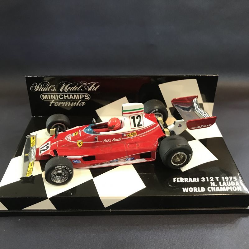 画像1: セカンドハンド品●PMA1/43 FERRARI 312T WORLD CHAMPION 1975 (N.ラウダ） #12