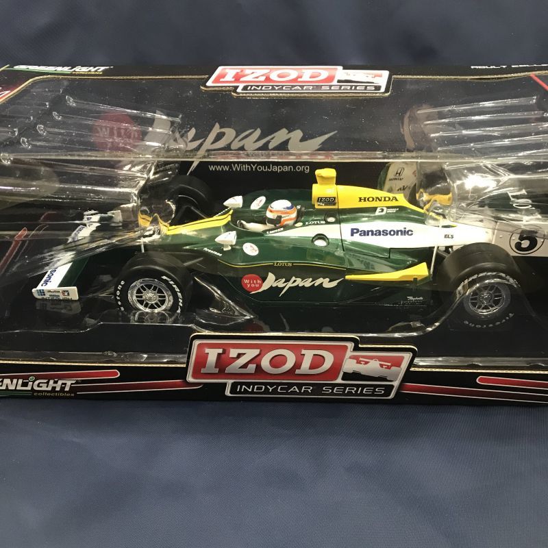 画像1: セカンドハンド品●未開封品●GREENLIGHT 1/18 IZOD INDYCAR  KV RACING (佐藤琢磨)