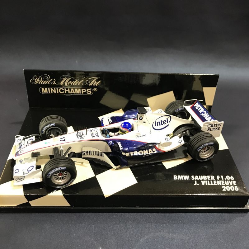 画像1: セカンドハンド品●PMA1/43 BMW SAUBER F1.06 (J.ビルヌーブ） #17