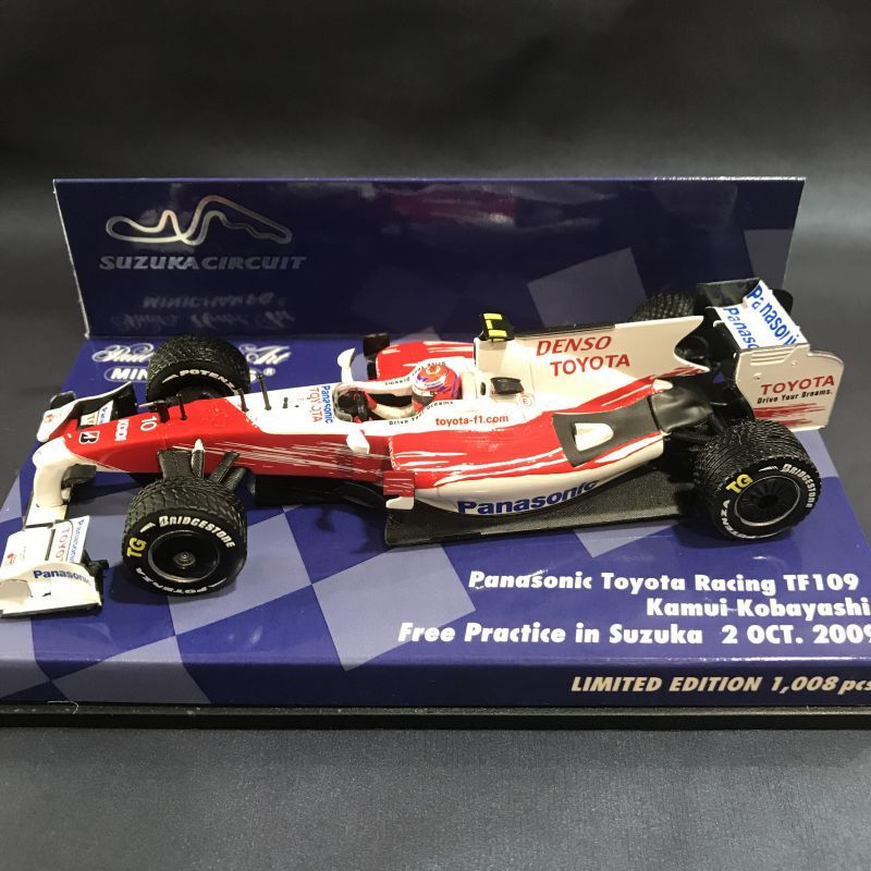 画像1: セカンドハンド品●鈴鹿別注●PMA1/43 PANASONIC TOYOTA TF109 FREE PRACTICE in SUZUKA 2009 (小林可夢偉） #10