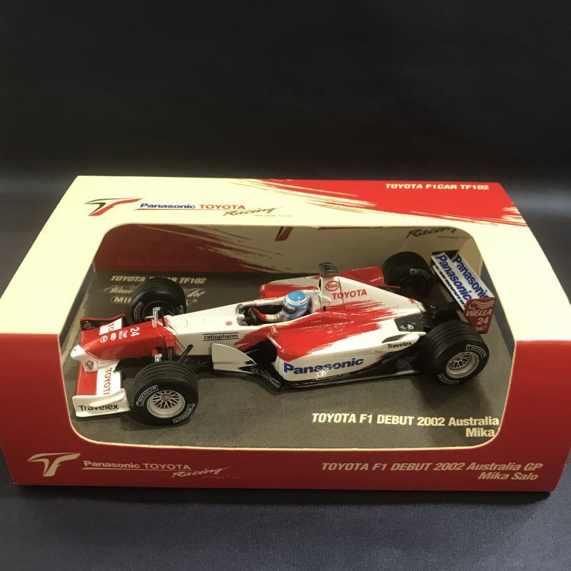 画像1: セカンドハンド品●TOYOTA別注●PMA1/43 TOYOTA F1 DEBUT 2002 AUSTRALIA GP (M.サロ） #24