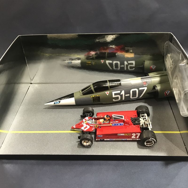 画像: セカンドハンド品●美品●brumm1/43 FERRARI 126CK /F-104 STARFIGHTER 1981 (Gビルヌーブ）