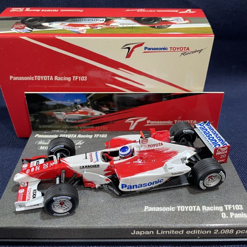 画像1: セカンドハンド品●PMA1/43 トヨタ別注 PANASONIC TOYOTA TF103 (O.パニス）