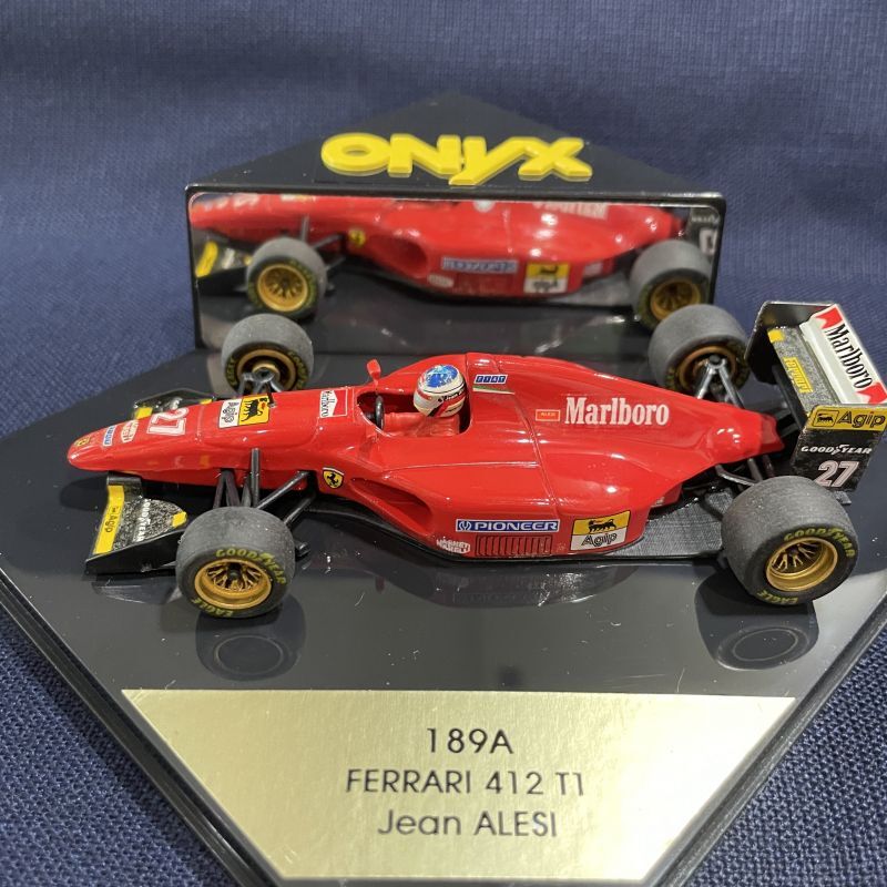 画像1: セカンドハンド品●タバコカスタム品●ONYX 1/43 FERRARI 412T1   (J.アレジ）#27