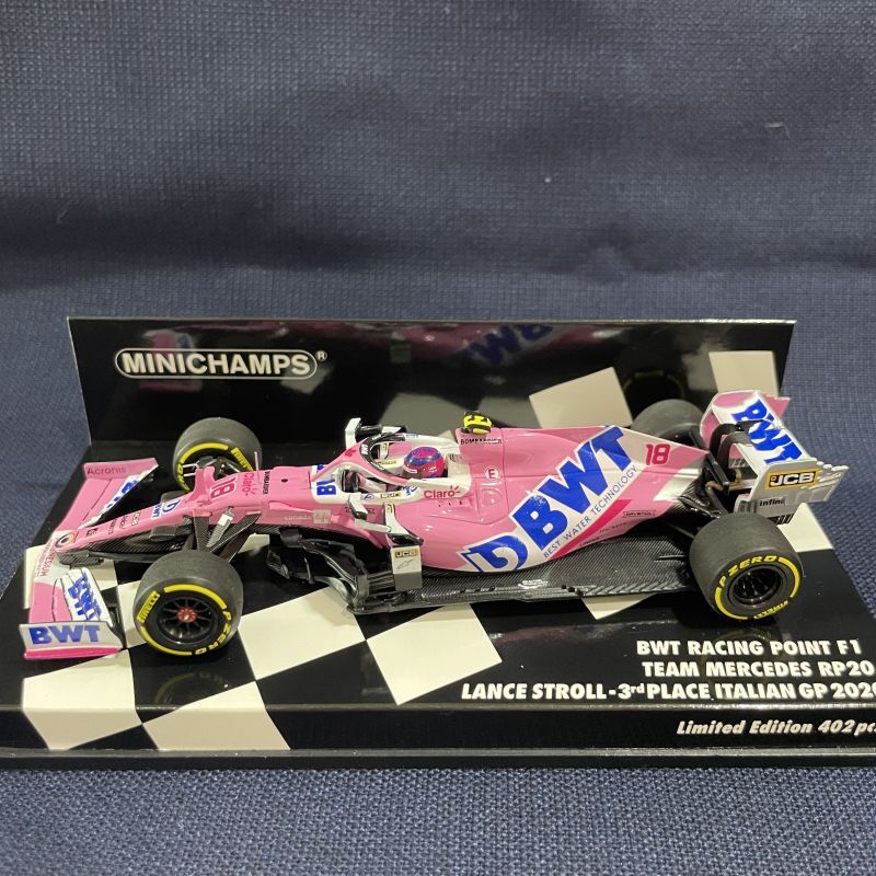 画像1: 新品正規入荷品●PMA1/43 BWT RACING POINT RP20 3rd PLACE ITALIAN GP 2020 (L.ストロール）#18