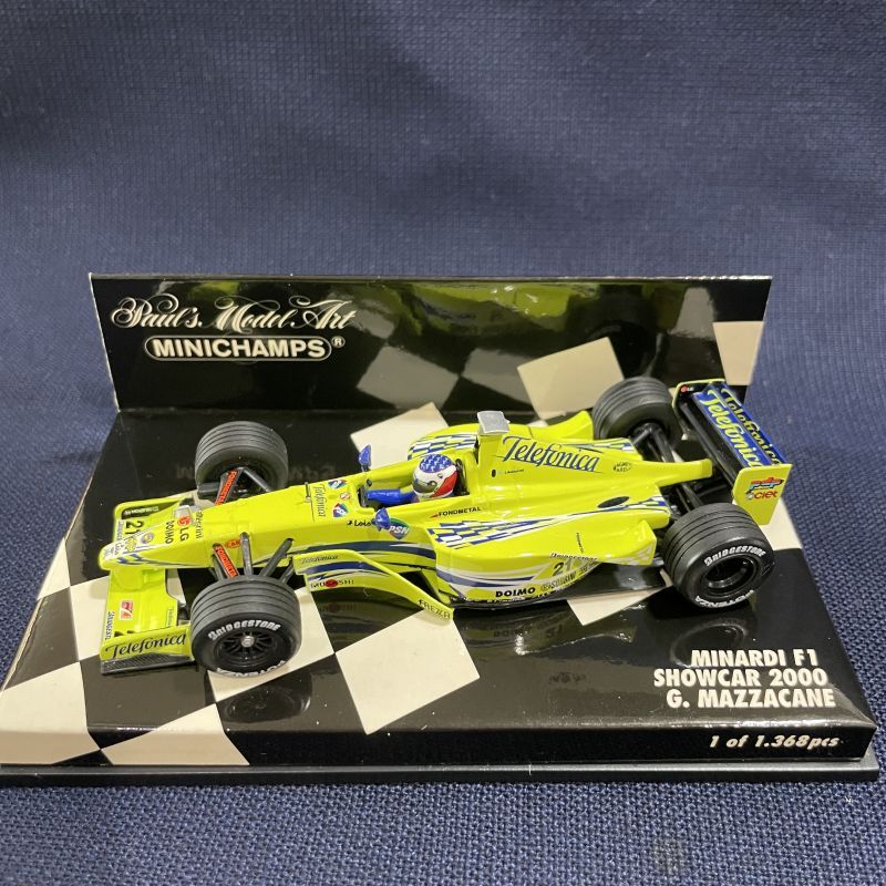 画像1: セカンドハンド品●PMA1/43 MINARDI SHOWCAR 2000 (G.マッツァカーネ）