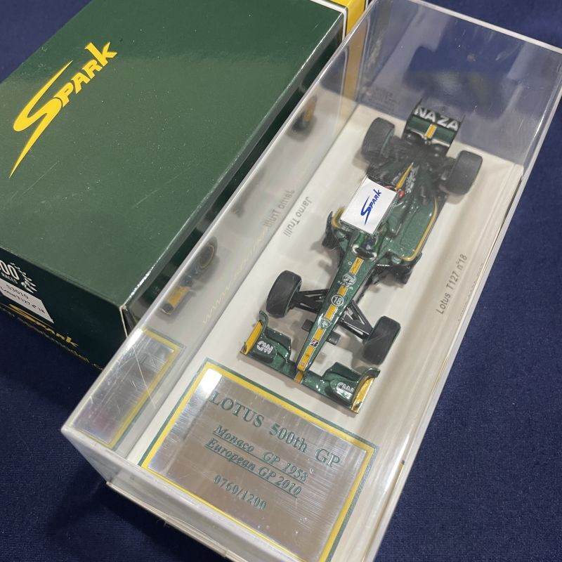 画像: セカンドハンド品●SPARK1/43 LOTUS T127 500th EUROPEAN GP 2010 (J.トゥルーリ）