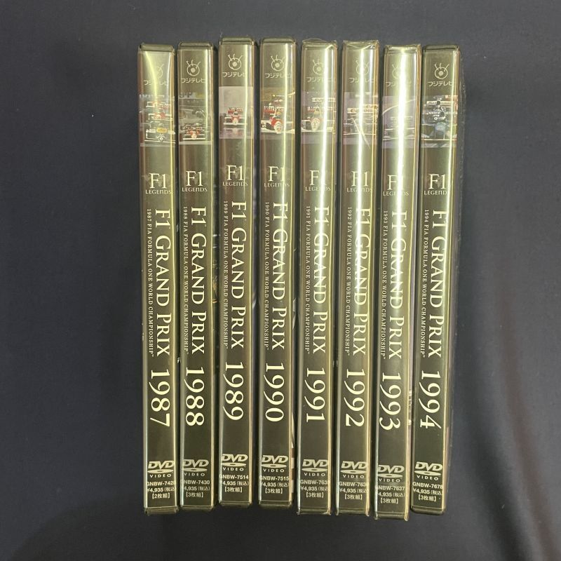 セカンドハンド品○絶版○フジテレビF1レジェンド 1987~1994総集編DVD 