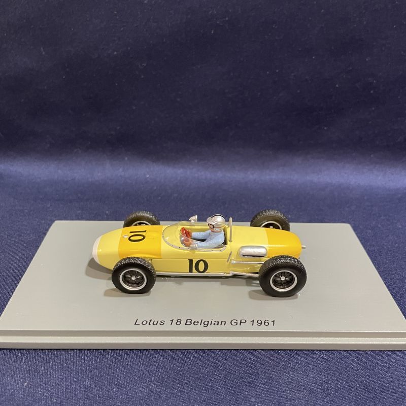 画像1: シグナス特別価格●新品正規入荷品●SPARK1/43 LOTUS 18 BELGIAN GP 1961 (W.MAIRESSE) #10