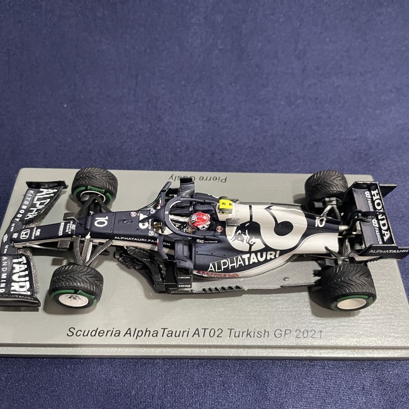 画像1: 新品正規荷品●SPARK1/43 SCUDERIA ALPHA TAURI AT02 TURKISH GP 2021 (P.ガスリー）#10 ※ありがとう仕様※