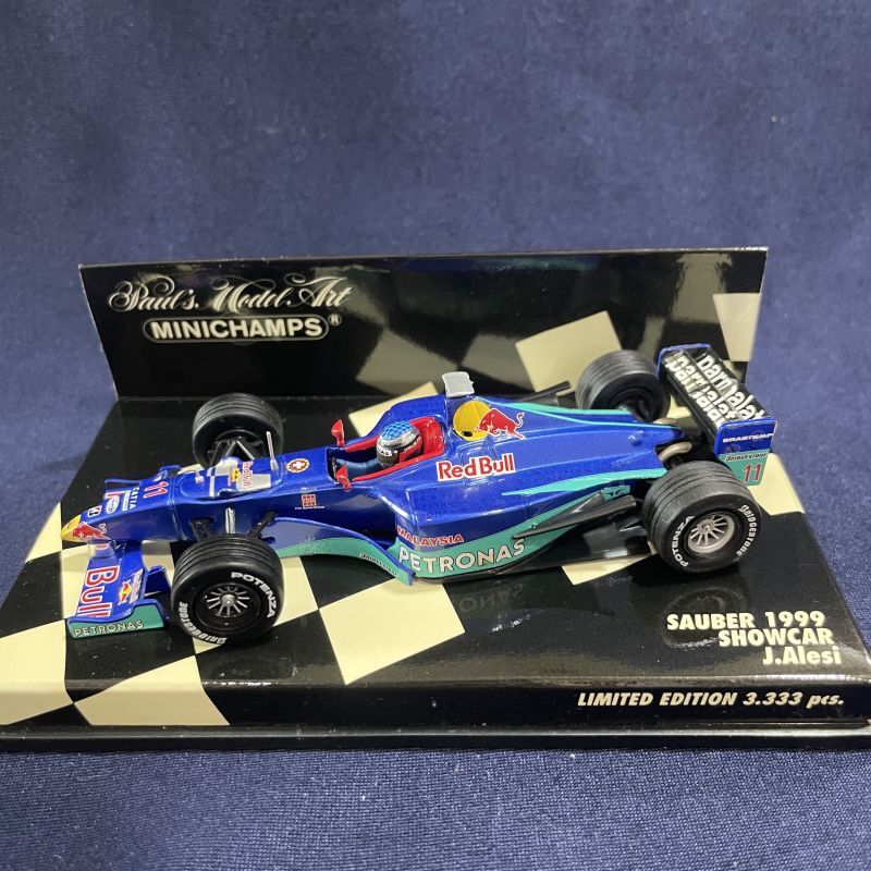 画像1: セカンドハンド品●PMA1/43 SAUBER PETRONAS SHOWCAR 1999  (J.アレジ）