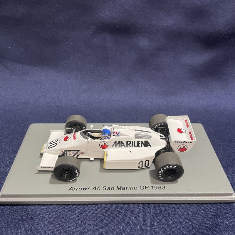 画像1: シグナス特別価格●新品正規荷品●SPARK1/43 ARROWS A6 SAN MARINO GP 1983 (C.SERRA) #30